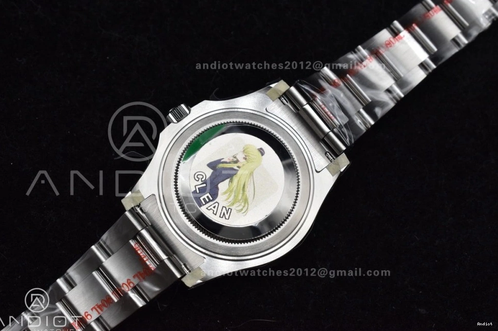 A2824 Bracelet Gray CVSF Dial SS 1:1 37mm Yacht-Master 316L and Best Case Edition 268622 1206